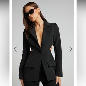 CHONA BLAZER - TAILORED HOURGLASS CUT OUT BLAZER